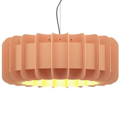 Bruck Lighting Clarissa Pendant Light - Color: Pink - Size: 29-In. Diameter