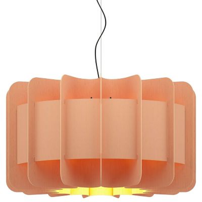 Bruck Lighting Clarissa Pendant Light - Color: Pink - Size: 30-In. Diameter