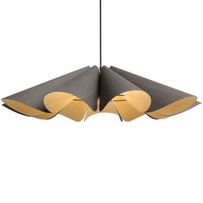 Bruck Lighting Delfina Pendant Light - Color: Grey - Size: 1 light - WEPDEL