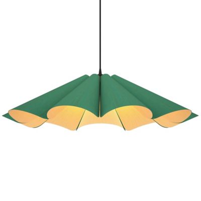 Bruck Lighting Delfina Pendant Light - Color: Blue - Size: 1 light - WEPDEL