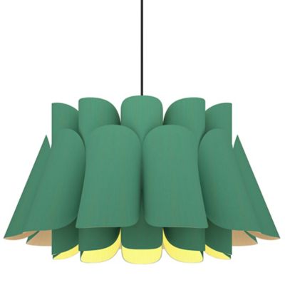 Bruck Lighting Federica Pendant Light - Color: Blue - Size: 1 light - WEPFE