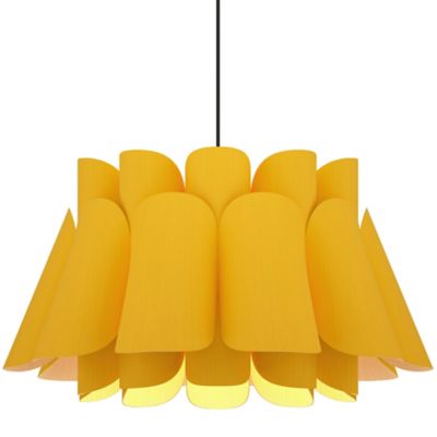 Bruck Lighting Federica Pendant Light - Color: Yellow - Size: 1 light - WEP