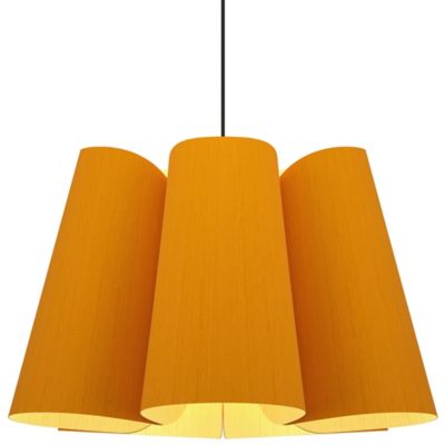 Bruck Lighting Julieta Pendant Light - Color: Yellow - Size: 28-In. Diamete