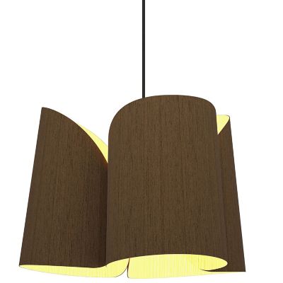 Bruck Lighting Julieta Pendant Light - Color: Black - Size: 18-In. Diameter