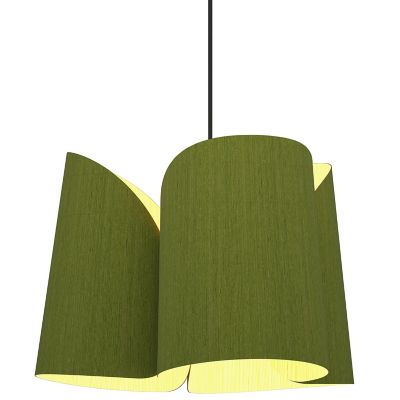 Bruck Lighting Julieta Pendant Light - Color: Green - Size: 18-In. Diameter