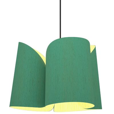 Bruck Lighting Julieta Pendant Light - Color: Blue - Size: 18-In. Diameter 