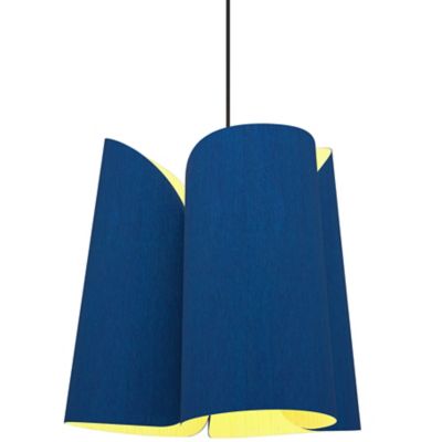 Bruck Lighting Julieta Pendant Light - Color: Blue - Size: 20-In. Diameter 