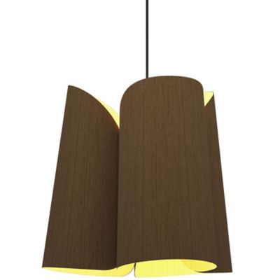 Bruck Lighting Julieta Pendant Light - Color: Black - Size: 20-In. Diameter