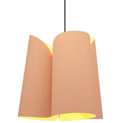 Bruck Lighting Julieta Pendant Light - Color: Pink - Size: 20-In. Diameter 