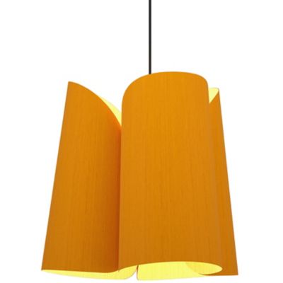 Bruck Lighting Julieta Pendant Light - Color: Yellow - Size: 20-In. Diamete