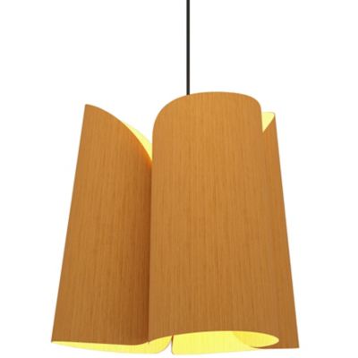 Bruck Lighting Julieta Pendant Light - Color: Brown - Size: 20-In. Diameter