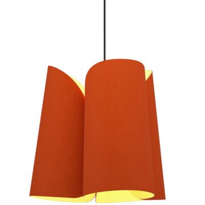 Bruck Lighting Julieta Pendant Light - Color: Red - Size: 20-In. Diameter -