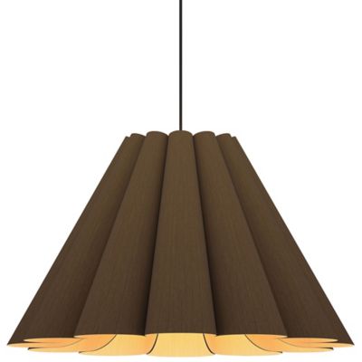 Bruck Lighting Lora Pendant Light - Color: Black - Size: 28-In. Diameter - 