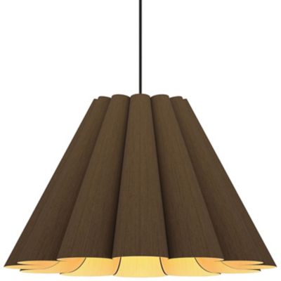 Bruck Lighting Lora Pendant Light - Color: Black - Size: 23-In. Diameter - 