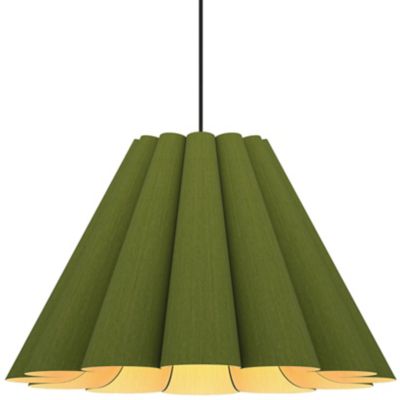 Bruck Lighting Lora Pendant Light - Color: Green - Size: 23-In. Diameter - 