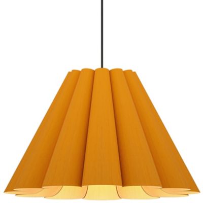 Bruck Lighting Lora Pendant Light - Color: Yellow - Size: 23-In. Diameter -