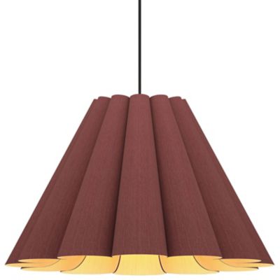 Bruck Lighting Lora Pendant Light - Color: Purple - Size: 23-In. Diameter -