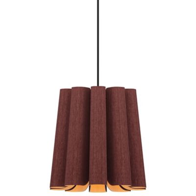 Bruck Lighting Renata Pendant Light - Color: Purple - Size: 13-In. Diameter