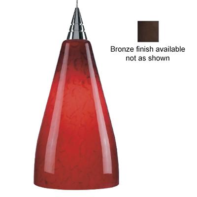 Zara Pendant by Bruck Lighting(Red/Bronze) - OPEN BOX RETURN