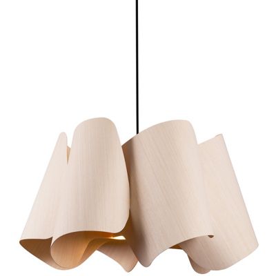 Bruck Lighting Camila Pendant Light - Color: Brown - WEPCAM/67/ASH/ASH