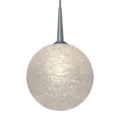 Bruck Lighting Dazzle 1 Mini Pendant Light - Color: Clear - MSG9/MC/P/890