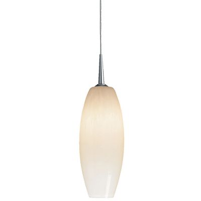 Bruck Lighting Ciro LED Mini Pendant Light - Color: White - MLED/30K/CH/P/1