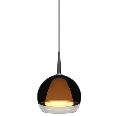 Bruck Lighting Matrix LED Mini Pendant Light - Color: Black - MLED/30K/MC/P