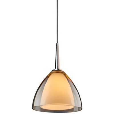 Bruck Lighting Rainbow LED Mini Pendant Light - Color: Brown - MLED/30K/CH/