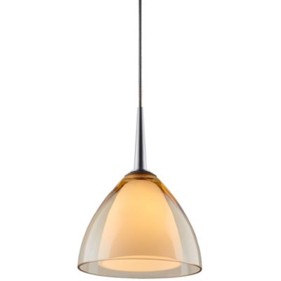 Bruck Lighting Rainbow LED Mini Pendant Light - Color: Brown - MLED/30K/MC/