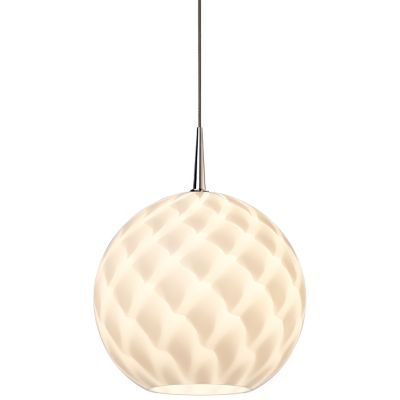 Bruck Lighting Sirena Mini Pendant Light - Color: White - Size: 1 light - M