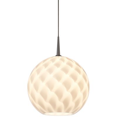 Bruck Lighting Sirena Mini Pendant Light - Color: White - Size: 1 light - M