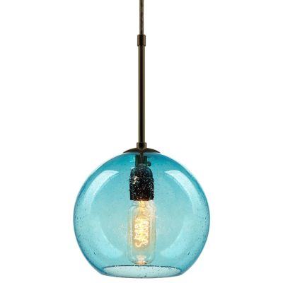 Bruck Lighting Bobo 3 Mini Pendant Light - Color: Blue - Size: 1 light - LL