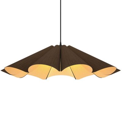 Bruck Lighting Delfina 80 Pendant Light - Color: Black - Size: 32- - WEP