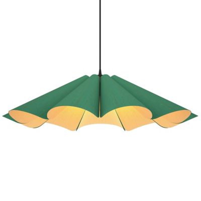 Bruck Lighting Delfina 80 Pendant Light - Color: Green - Size: 32- - WEP