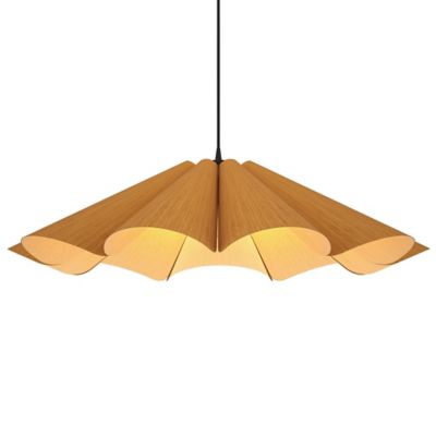 Bruck Lighting Delfina 80 Pendant Light - Color: Brown - Size: 32- - WEP