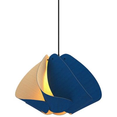 Bruck Lighting Matilda Pendant Light - Color: Blue - Size: Medium - WEPMAT/