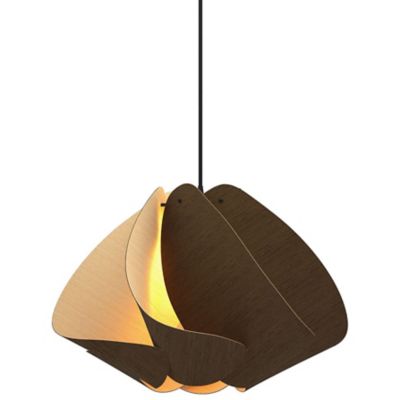 Bruck Lighting Matilda Pendant Light - Color: Brown - Size: Medium - WEPMAT