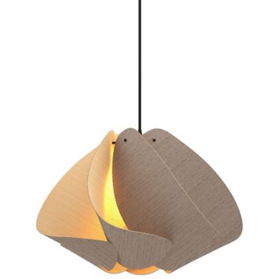 Bruck Lighting Matilda Pendant Light - Color: Grey - Size: Medium - WEPMAT/