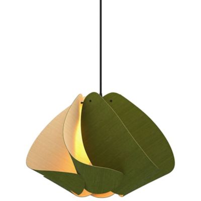 Bruck Lighting Matilda Pendant Light - Color: Green - Size: Medium - WEPMAT