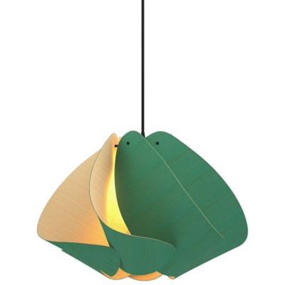 Bruck Lighting Matilda Pendant Light - Color: Turquoise - Size: Medium - WE