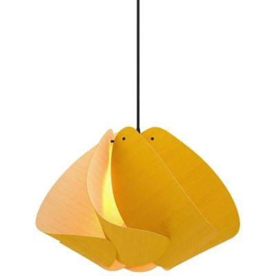 Bruck Lighting Matilda Pendant Light - Color: Yellow - Size: Medium - WEPMA