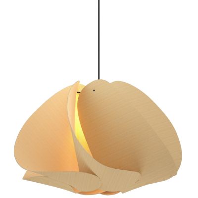 Bruck Lighting Matilda Pendant Light - Color: Beige - Size: Large - WEPMAT/