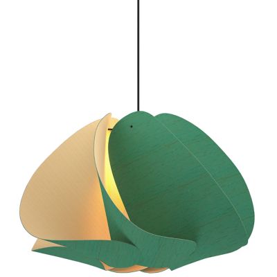 Bruck Lighting Matilda Pendant Light - Color: Turquoise - Size: Large - WEP