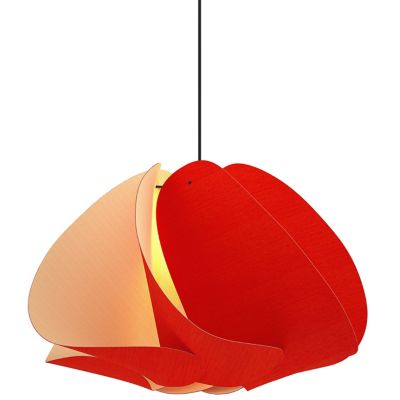 Bruck Lighting Matilda Pendant Light - Color: Red - Size: Large - WEPMAT/68