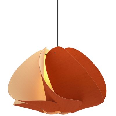 Bruck Lighting Matilda Pendant Light - Color: Orange - Size: Large - WEPMAT