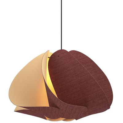 Bruck Lighting Matilda Pendant Light - Color: Purple - Size: Large - WEPMAT