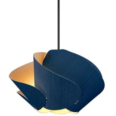 Bruck Lighting Matilda Pendant Light - Color: Blue - Size: Small - WEP-MAT-