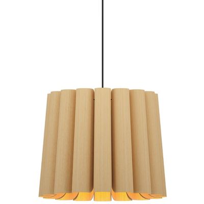 Bruck Lighting Renata Round Pendant Light - Color: Beige - Size: 1 light - 