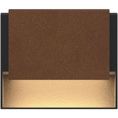 Bruck Lighting Piazza Outdoor LED Step Light - Color: Brown - Size: Small -