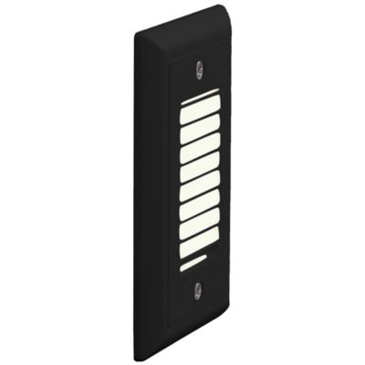 Bruck Lighting Vertical Louver Step Light - Color: Brown - 138021bz/3/vl